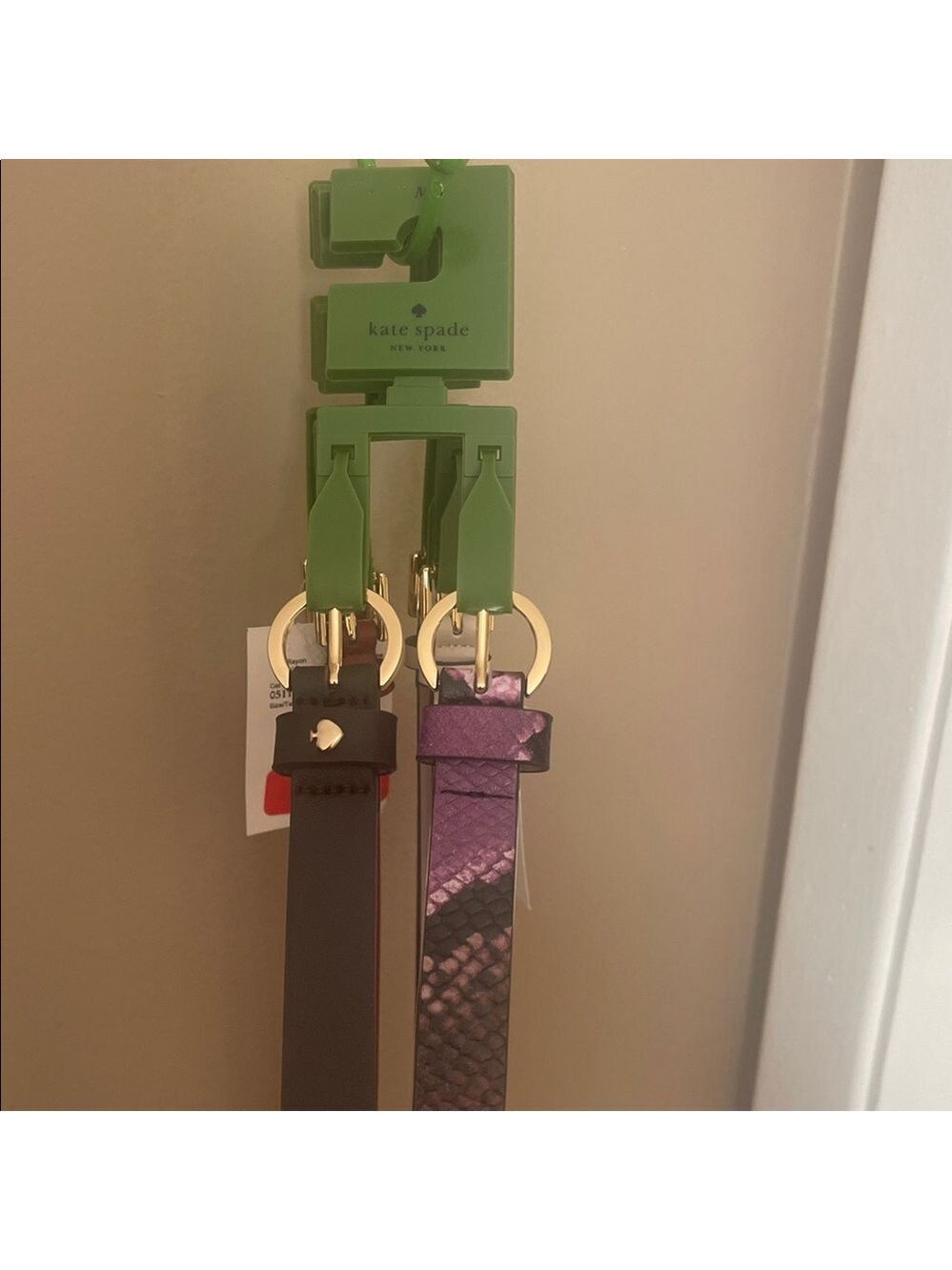 Set of 2 Kate Spade Belts